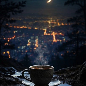 midnight to night by relaxing coffee