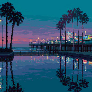 Ocean Glow by Crystal Motel