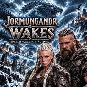 Jormungandr Wakes by NorthWake Viking Duet