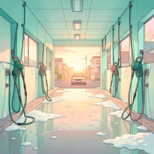 Empty Car Wash by Asphalt Bloom