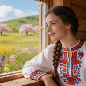 Цвіте терен коло хати - нове аранжування by Videoifcom
