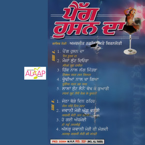 Chundiyan Naal Khageya by Amarjeet Nagina