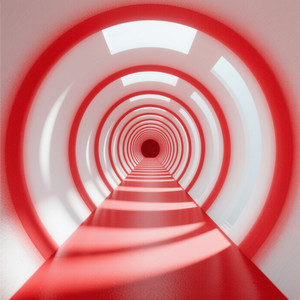 red tunnel by ALA DOS SANTOSS