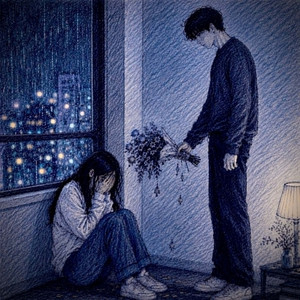 King of Tears by Little Boy Black Bat