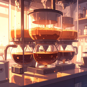 Percolation by Moka