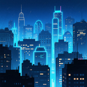 Bruna Almeida - The Neon Skyline Dream