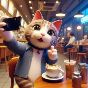 She Always Has Time For a Selfie