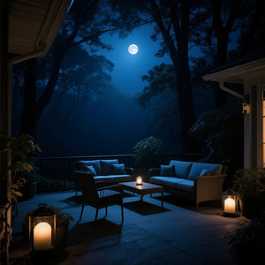 Midnight Patio by Gabri Vene