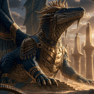 Sobekar-Ra, the Desert River King by Bards of Ethernia