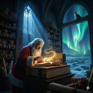 Santa's Christmas Winter Lofi Study Music