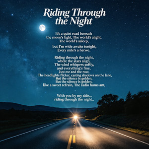 Riding Through the Night by Miles Reed