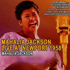 1958 レコード LP Mahalia Newport Jackson