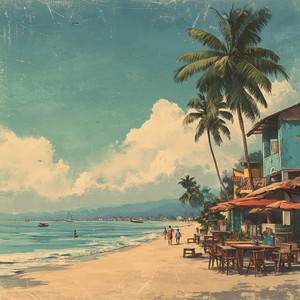 Horizon of Quiet Palms by Adriello