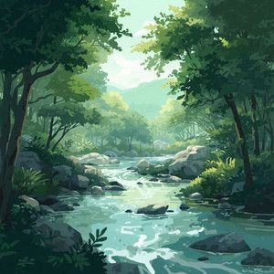 Blue Skies by Berezy Uli
