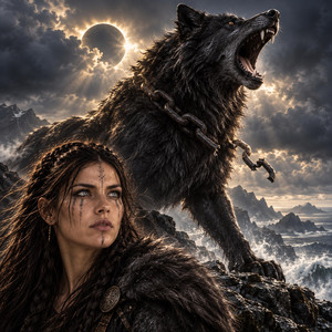 Fenrir Rises by Vigruna