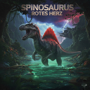 Rotes Herz - Spinosaurus