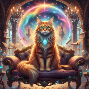 Ginger Cat by JustMZ