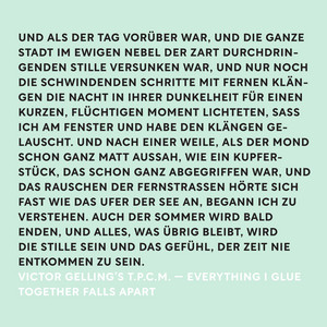 Victor Gelling's T.P.C.M. - Everything I Glue Together Falls Apart (...Just Like The Pieces Of My Broken Heart)