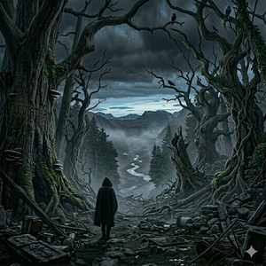 In the Stillness Beyond the Pines by Øktar