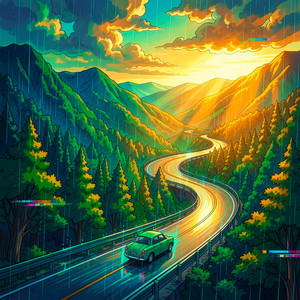 The Scenic Way by Odometer