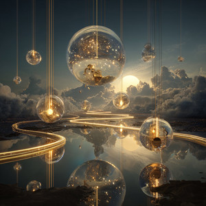 Sapphire Bloom Bloom by Floating Shapes