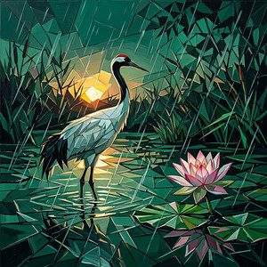 Lotus With Open Eyes by Llalex Cuh