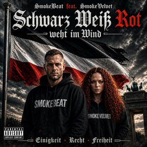 Schwarz Weiß Rot weht im Wind by SmokeBeat Ki Musiker