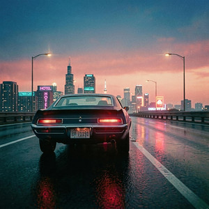 Neon Rearview by Vrt3miz