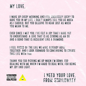 StayLowkey - I Need Your Love