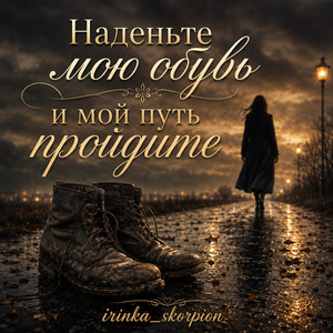 Наденьте мою обувь и мой путь пройдите by irinka_skorpion