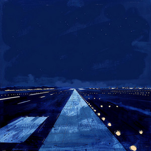 night runway lights by Analog Clouds