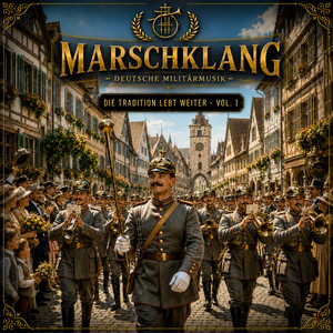 Hoch hinauf zum weißen Grat / Gebirgsjägerlied by Marschklang