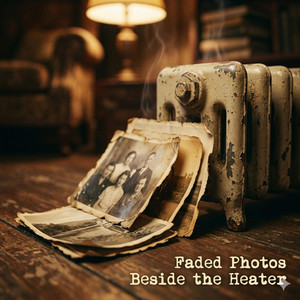 Faded Photos Beside the Heater by TITI MUSIC HEAT