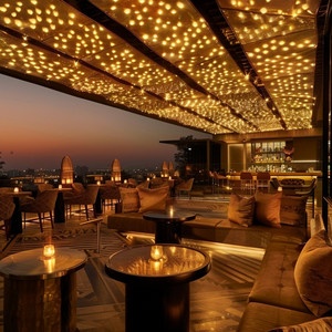Golden Lounge by Soft Static