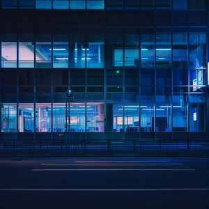 Neon Offices by Kuroame Archive
