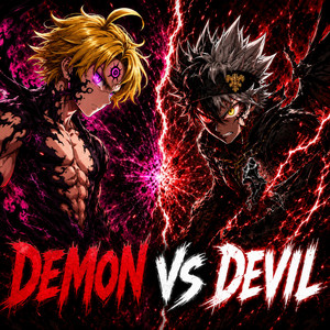 Demon vs Devil (Meliodas vs Asta) by Fugaxe