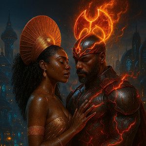 Ohsun and Shango by The Muzik Samurai