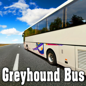 Sound Ideas - MCI 102 Bus Pulls up from Left Slowly, Stops & Idles