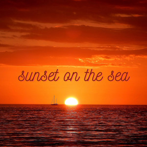 sunset on the sea by Cosimo Sala