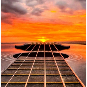 musical sunset by DJ component