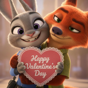 Valentine's Day with Judy and Nick by Croco Beat