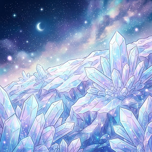 Crystal Moon by Lunâris
