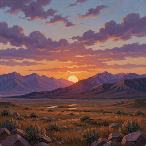 Setting of the Sun by Certainly Turtle