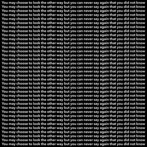 Your Silence Will Not Protect You by Røttar