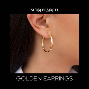 Golden Earrings by Suraj Prajapti