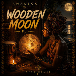 Wooden Moon FL by Amaleco