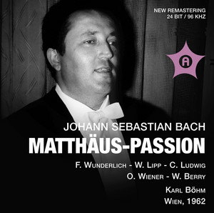 J.S. Bach: St. Matthew Passion (Recorded 1962) album