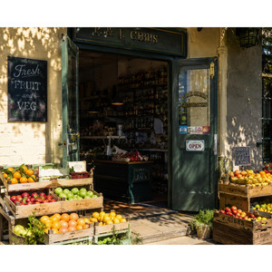 Corner Shop by Malik Fenner