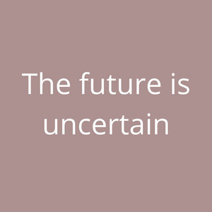The future is uncertain by Joel the melody