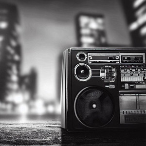 black and white by DJ component
